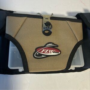 FLW Fishing Tackle Waist Belt Fits waist up to 46” LIKE NEW!